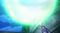 Tiffania summoning her familiar