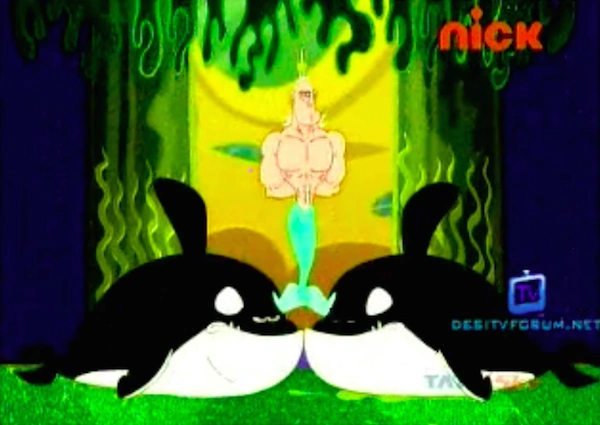 File Zig & Sharko King Neptune's Court La Cour du roi Neptune Neptune with Orcas