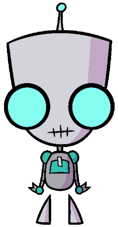 GIR (Invader ZIM: Enter The Florpus) Minecraft Skin