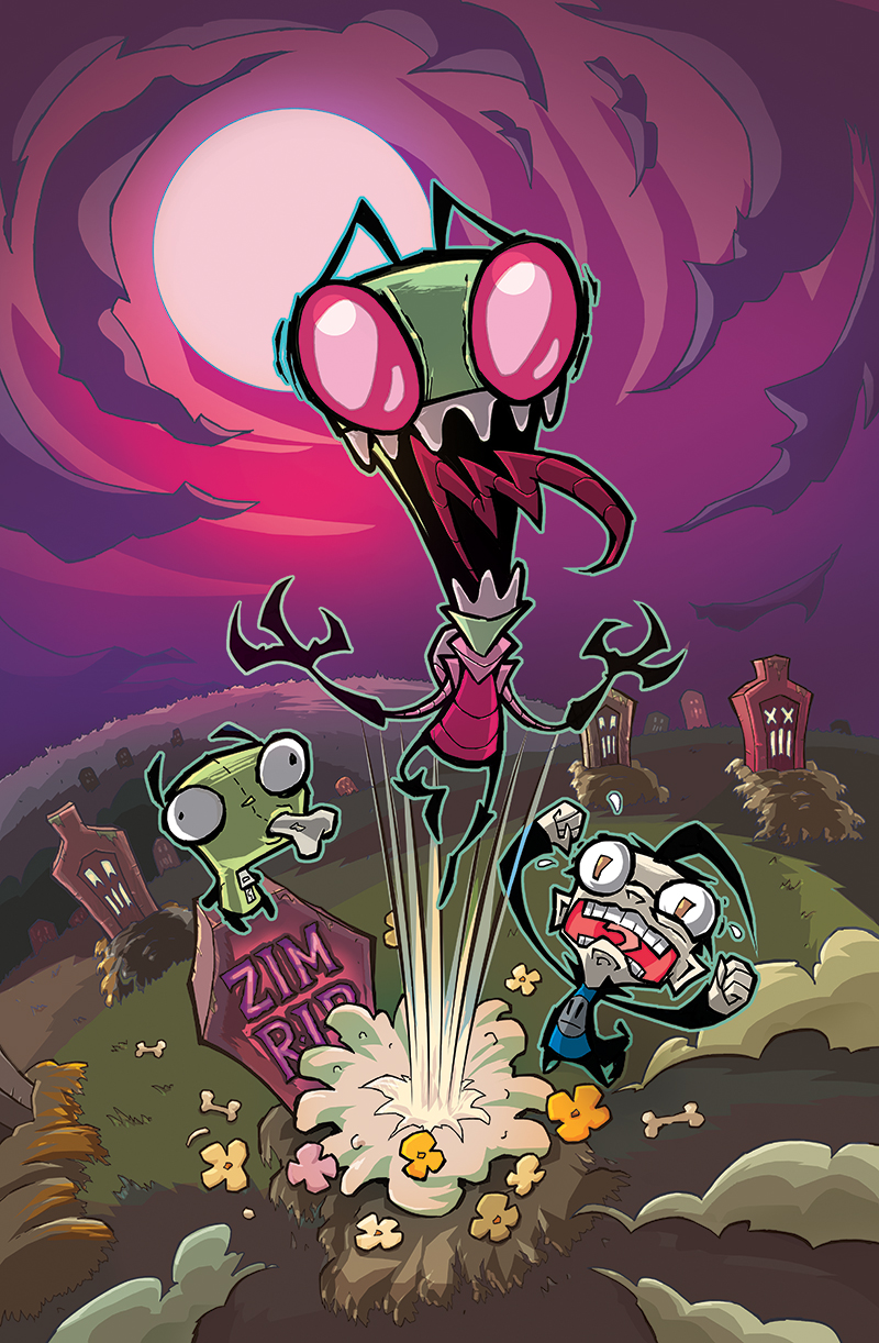 Invader Zim ic series