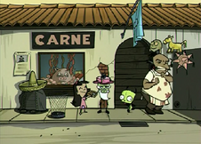 Zim and Gir in Mexico