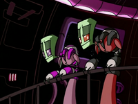 Tallest smiling smugly