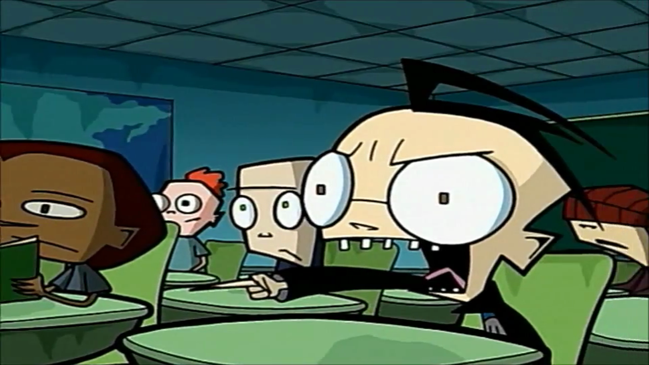 Image - Dib Points at Zim (Skool, The Nightmare Begins).png | Invader ...