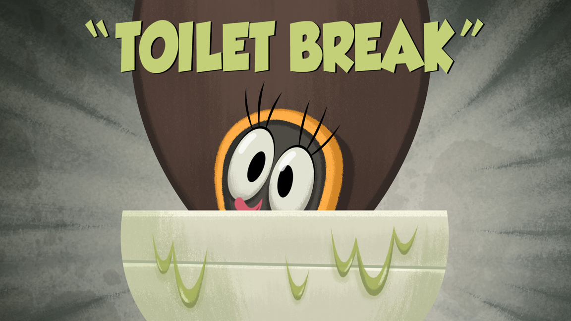 Image Toilet BreakTitlecard.jpg Zip Zip Wiki FANDOM powered by Wikia