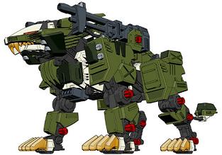 Zoids ZOIDS customized parts Liger Zero Panzer unit CP21