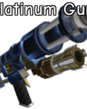 Platinum Gun Zombie Attack Roblox Wiki Fandom - blue roblox laser gun