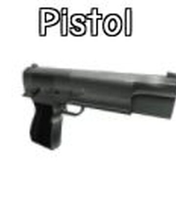 Pistol Zombie Attack Roblox Wiki Fandom - e9 blaster rifle roblox