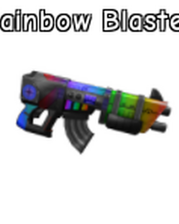 Rainbow Blaster Zombie Attack Roblox Wiki Fandom - roblox laser gun gamepass