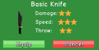 Roblox Zombie Attack Knife