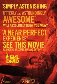 Evil dead 2013 poster
