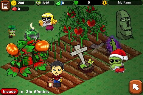 zombie farm 2 can you plant all
