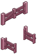 Pink Fence Gate 2
