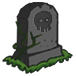 Round Gravestone