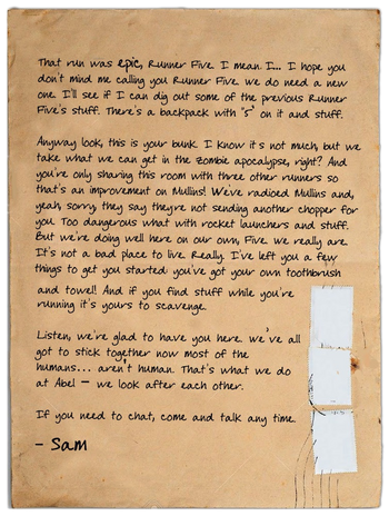 S01E01 Letter