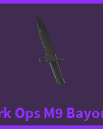 M9 Bayonet Zombie Stories Roblox Wiki Fandom