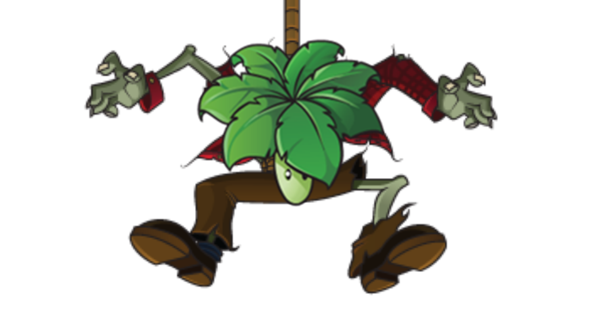 Umbrella Leaf Bungee Zombie ZomBotany Plants vs. Zombies Wiki Fandom