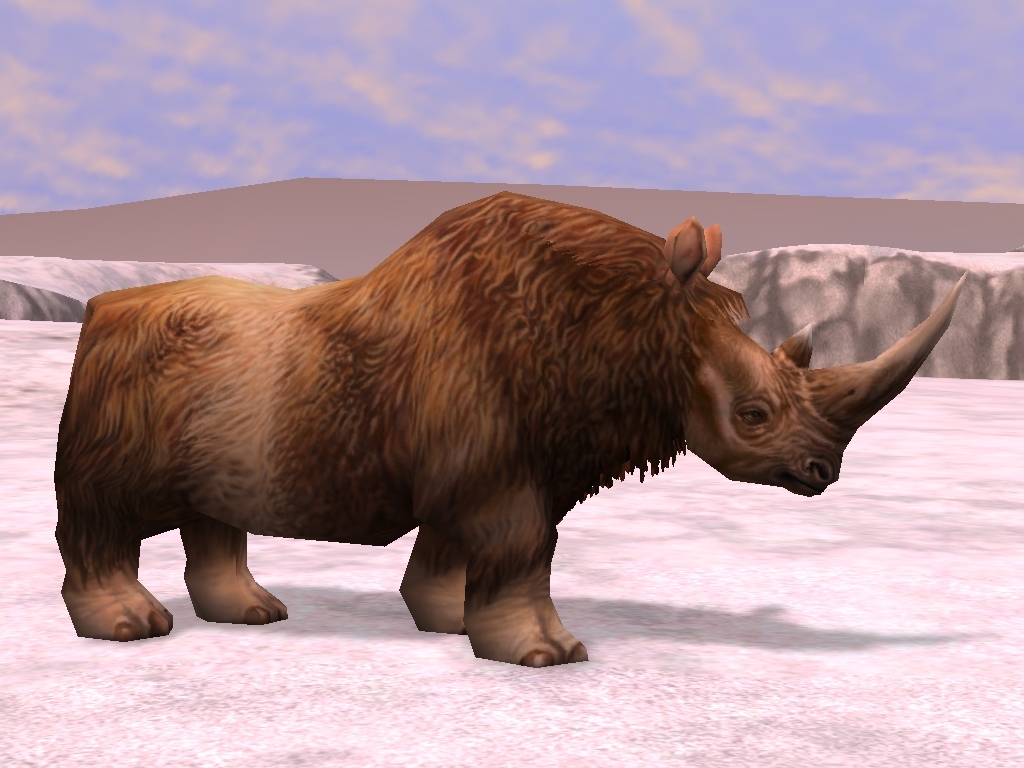 Woolly Rhinoceros | Zoo Tycoon 2 Wikia | Fandom