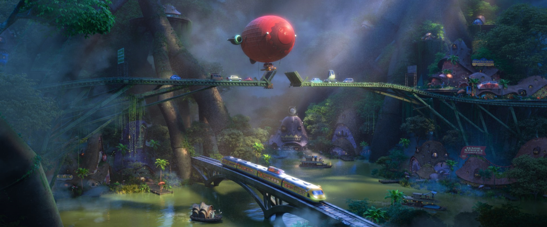 zootopia rainforest playset