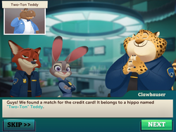 Clawhauser - Teddy